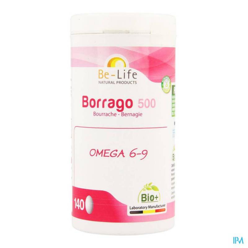 Borrago 500 Be Life Bio Capsules  140