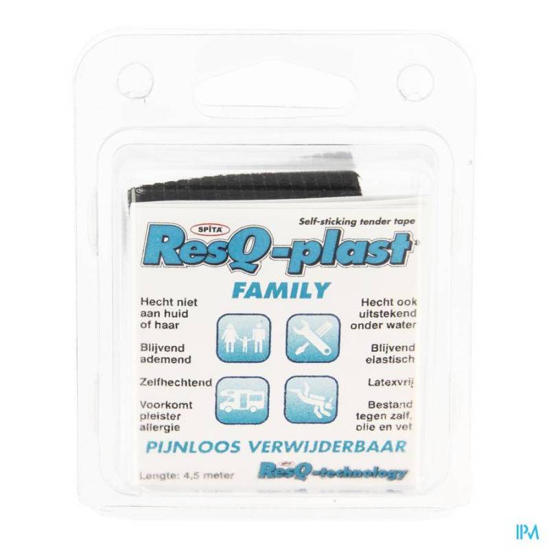 Resq-plast Family 4,5mx50mm Zwart 1