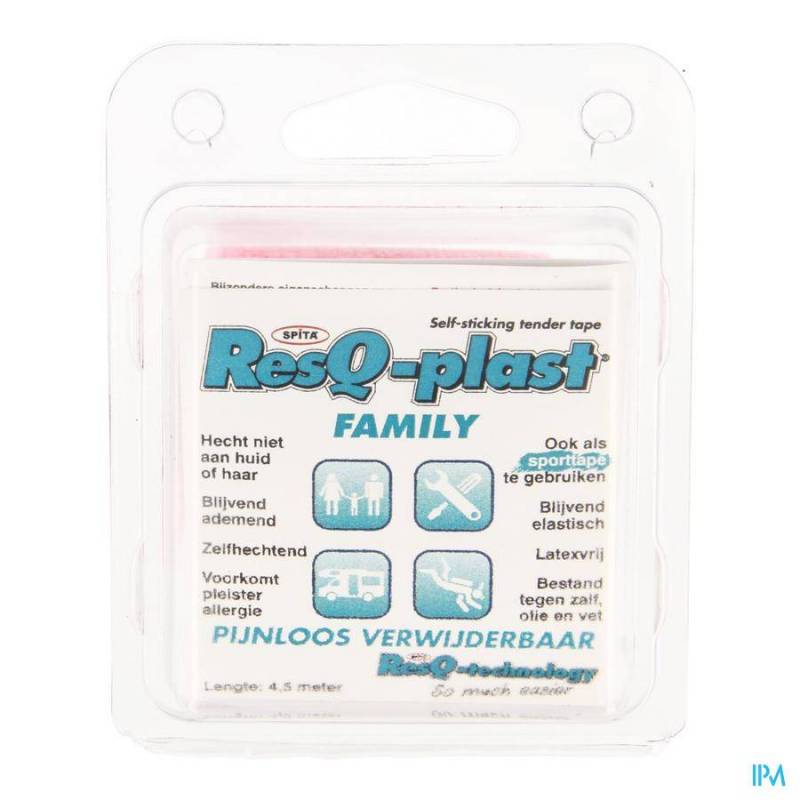 RESQ-PLAST FAMILY 4,5MX50MM ROSE 1