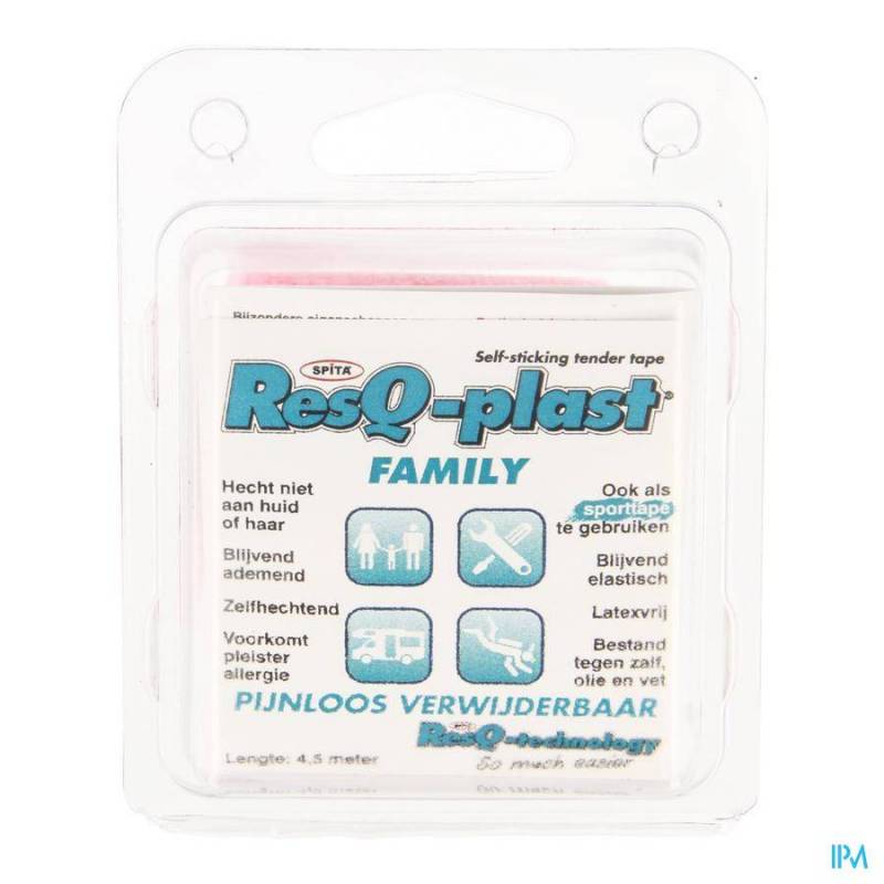 Resq-plast Family 4,5mx50mm Roze 1