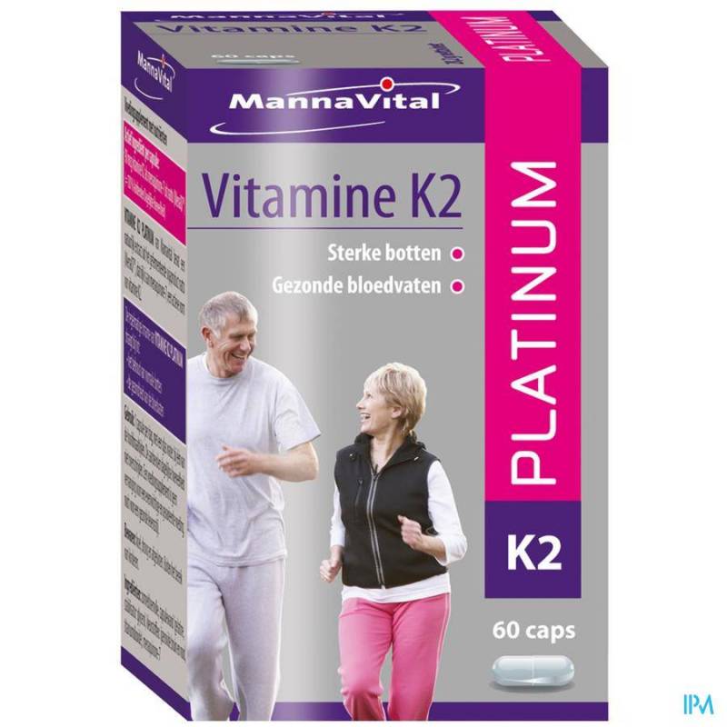 Mannavital Vitamine K2 Platinum Nf Caps 60