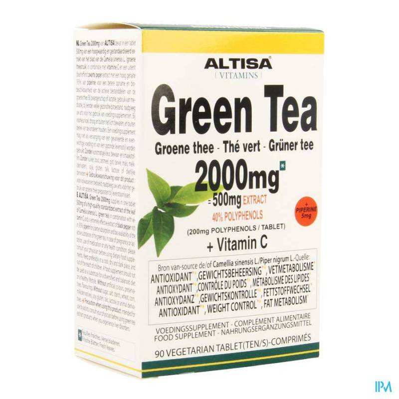 ALTISA THE VERT 2000MG (500MG EXTRAIT) COMP 90