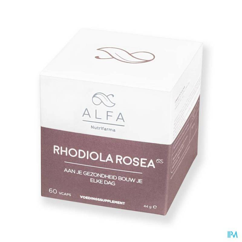 Alfa Rhodiola Rosea Vegetarian Capsules  60