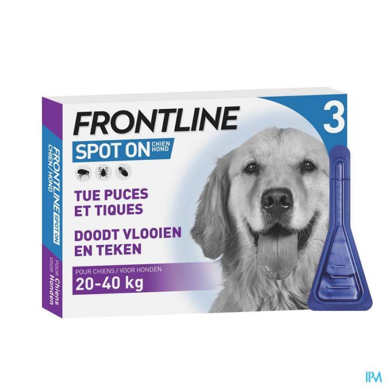 Frontline Spot On Hond 20-40kg Pipet 3x2,68ml