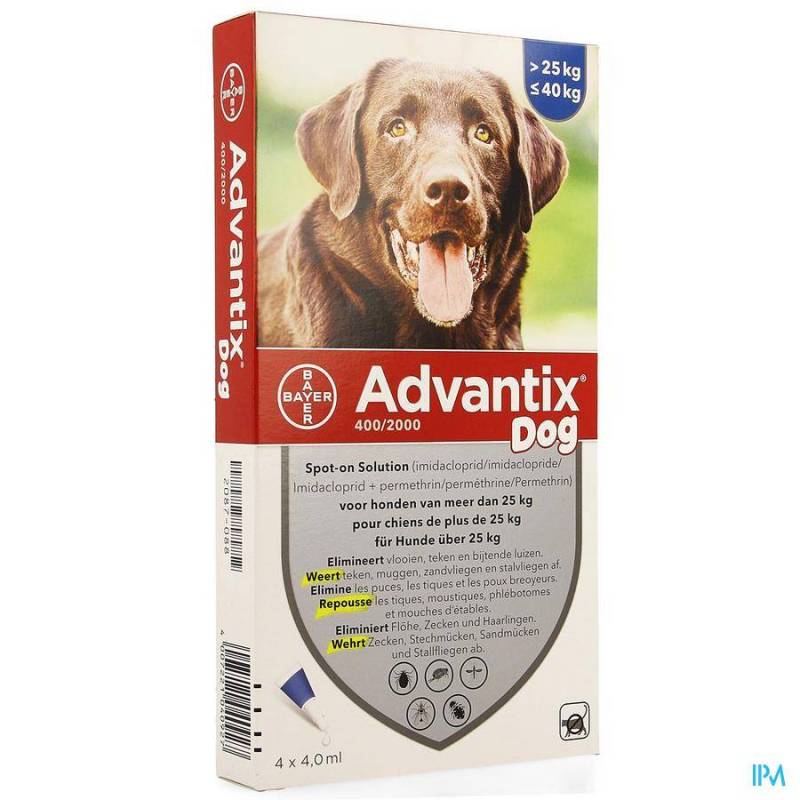 Advantix 400/2000 Honden 25