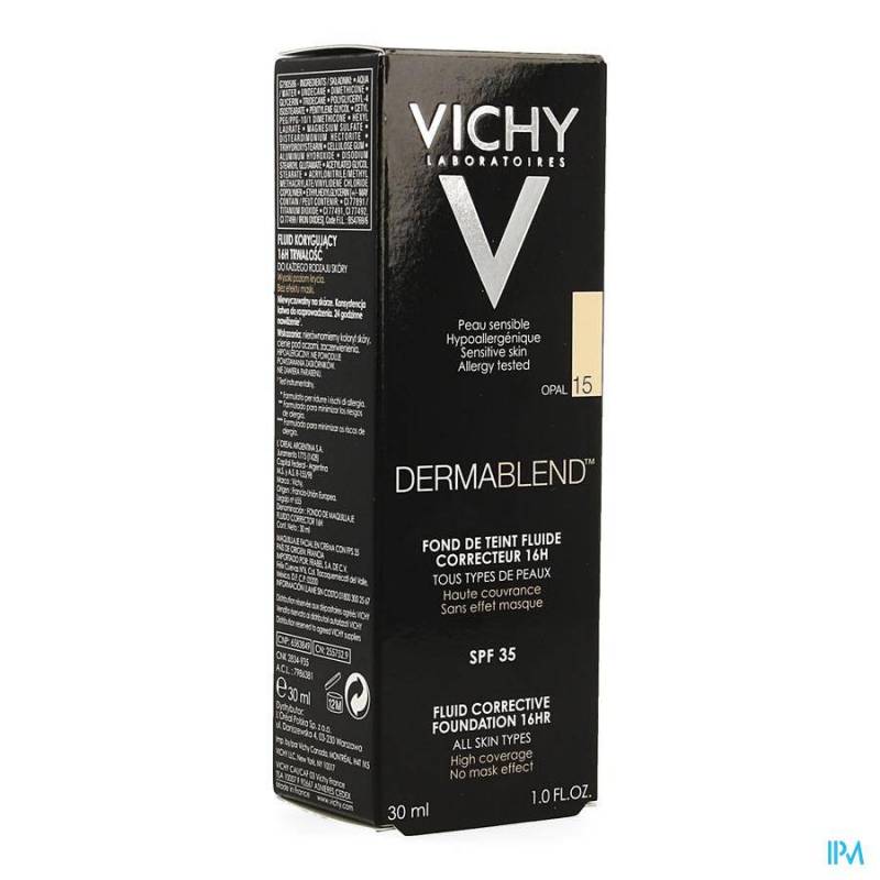 VICHY FDT DERMABLEND FLUIDE 15 OPAL 30ML