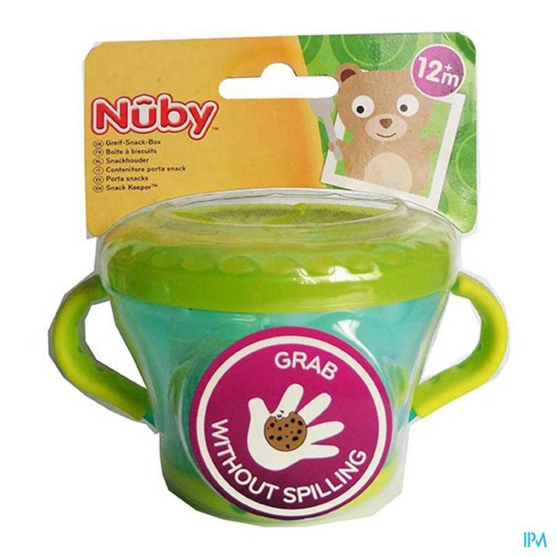 NUBY C BOITE BISCUITS FRUITS +12M