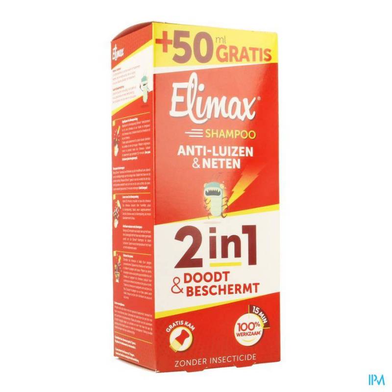 Elimax Shampoo Anti-Luizen en Neten 250ml