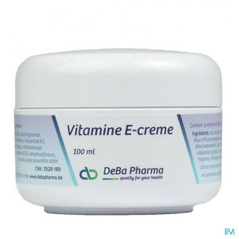 Vitamine E Creme Nf 100ml Deba-Online apotheek in