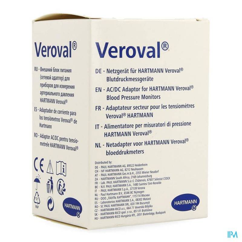 VEROVAL ADAPTEUR SECTEUR TENSIOMETRE 9253911