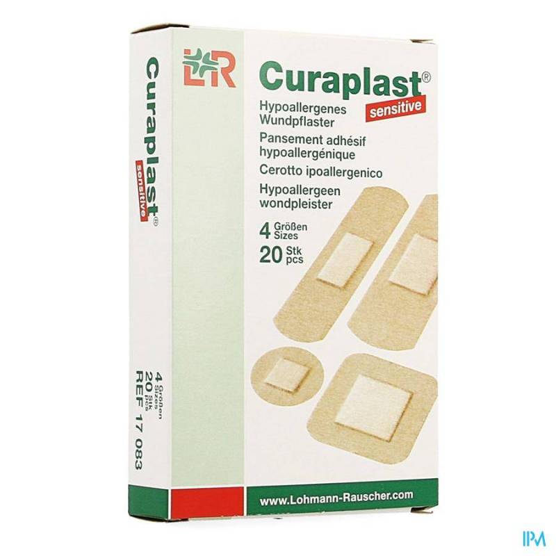 CURAPLAST PANS ADHESIF 4 TAILLES 20 17083