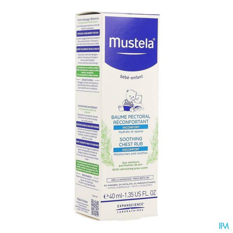 MUSTELA SS BAUME PECTORAL RECONFORTANT 40ML