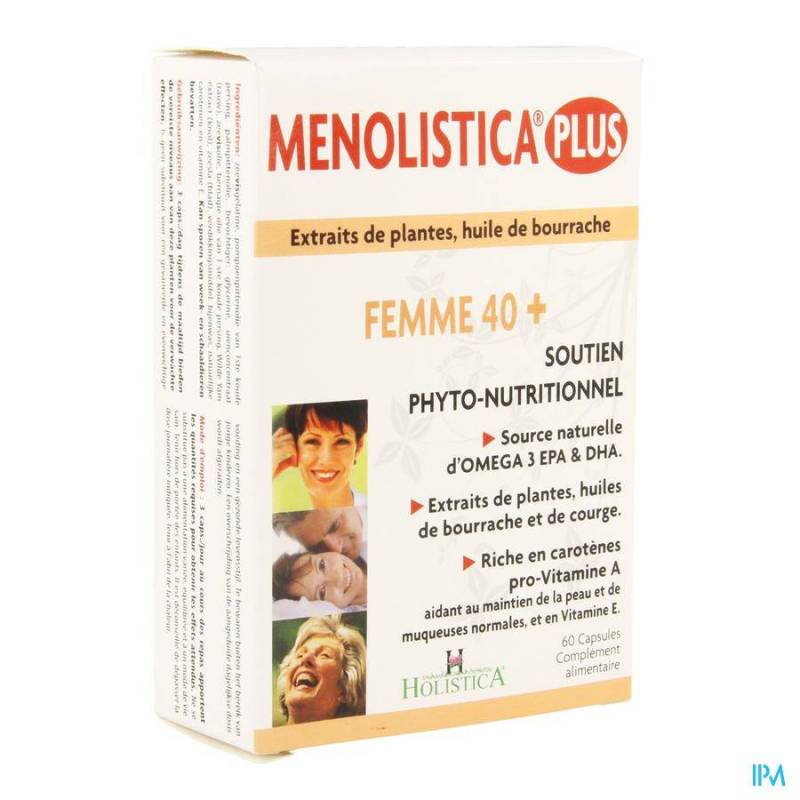 Menolistica Plus Capsules  60 Holistica