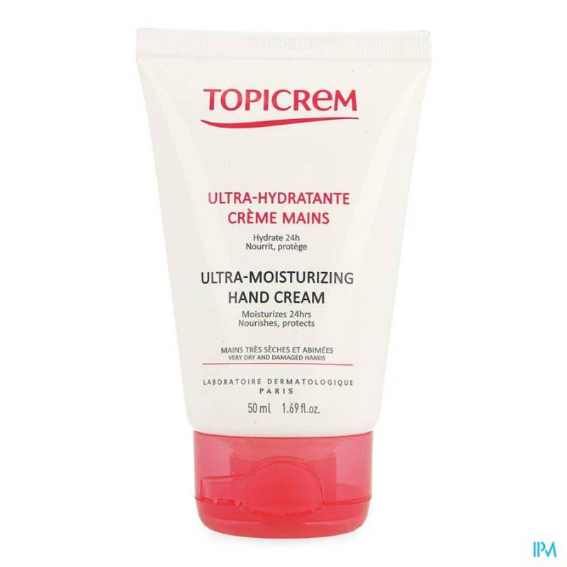 TOPICREM ULTRA HYDRATANT CREME MAINS TUBE 50ML