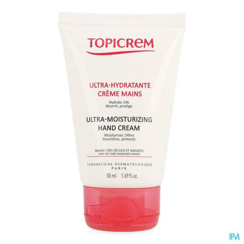 Topicrem Ultra Hydraterend Handcreme Tube 50ml