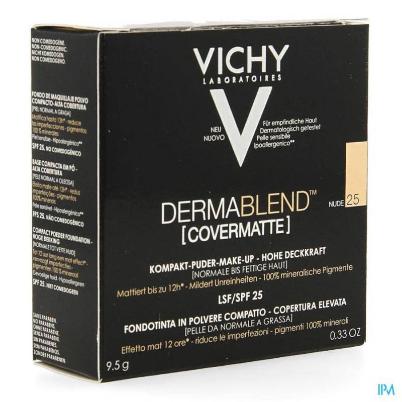 VICHY FDT DERMABLEND COVERMATTE 25 9,5G