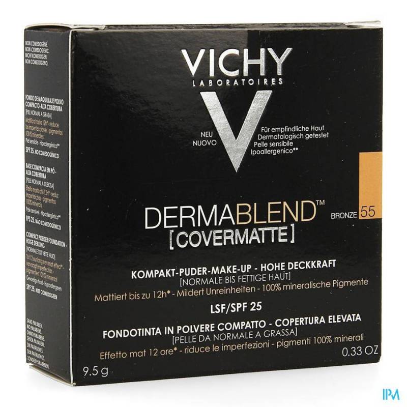 Vichy Dermablend Covermatte 55 Fond De Teint 9,5g