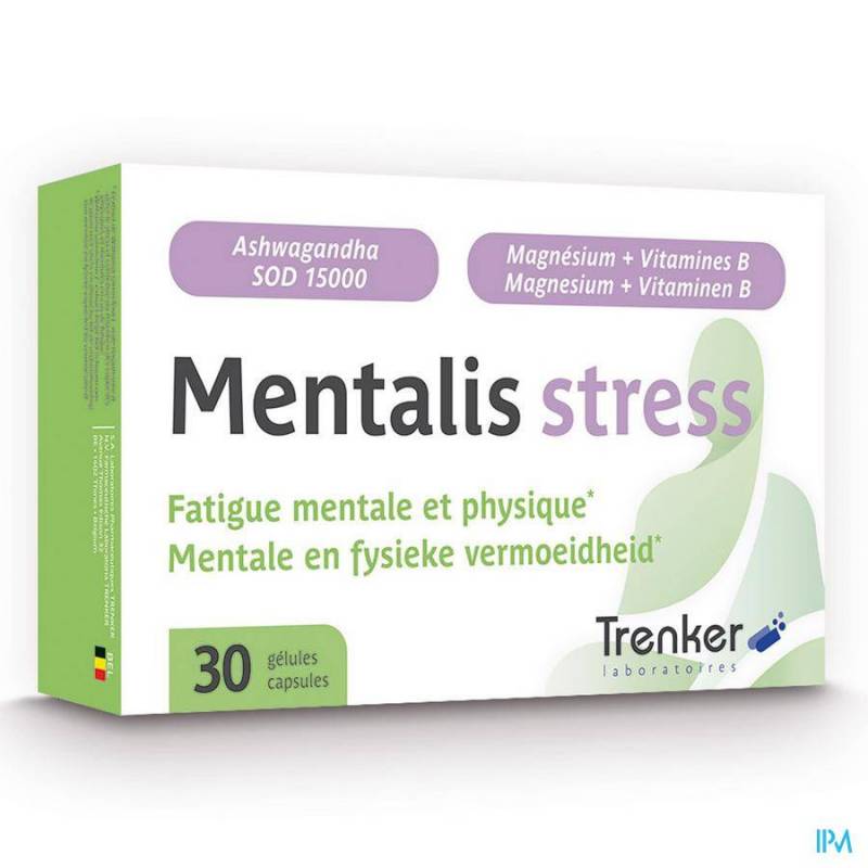 Mentalis Stress Caps 30