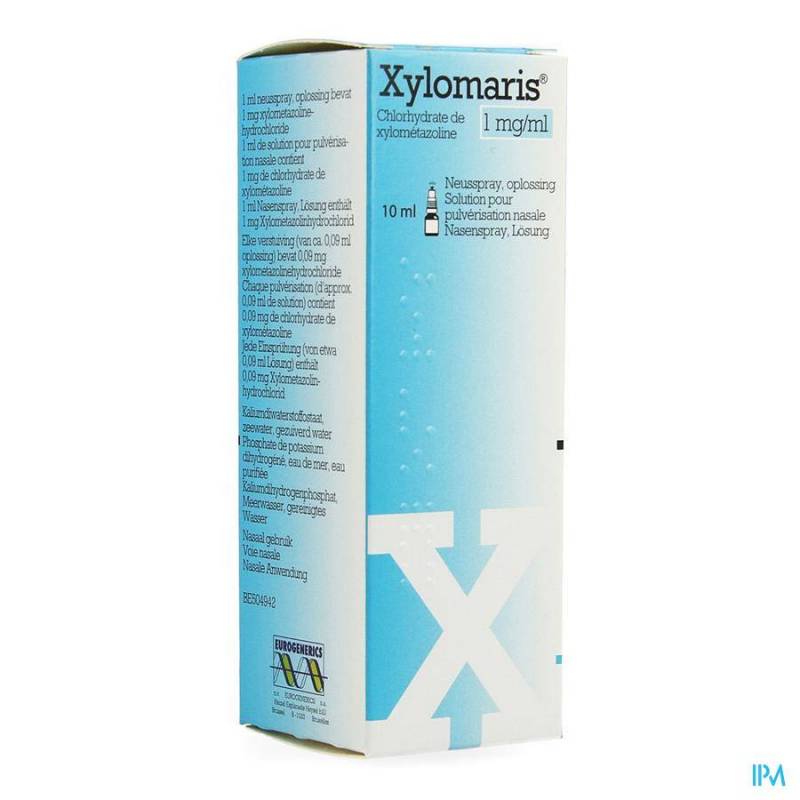 Xylomaris 1mg/ml Neusspray Oplossing 1x10ml  - Generisch