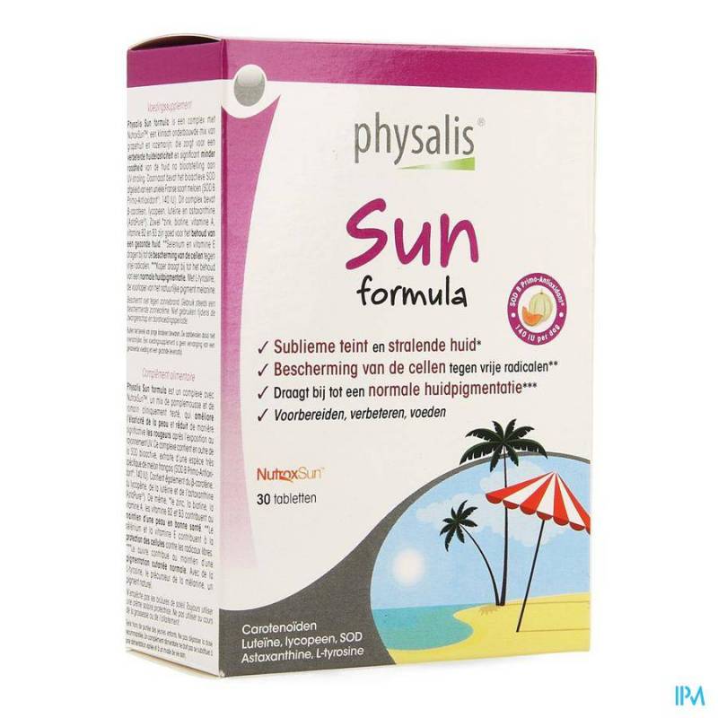 Physalis Sun Formula Tabletten 30