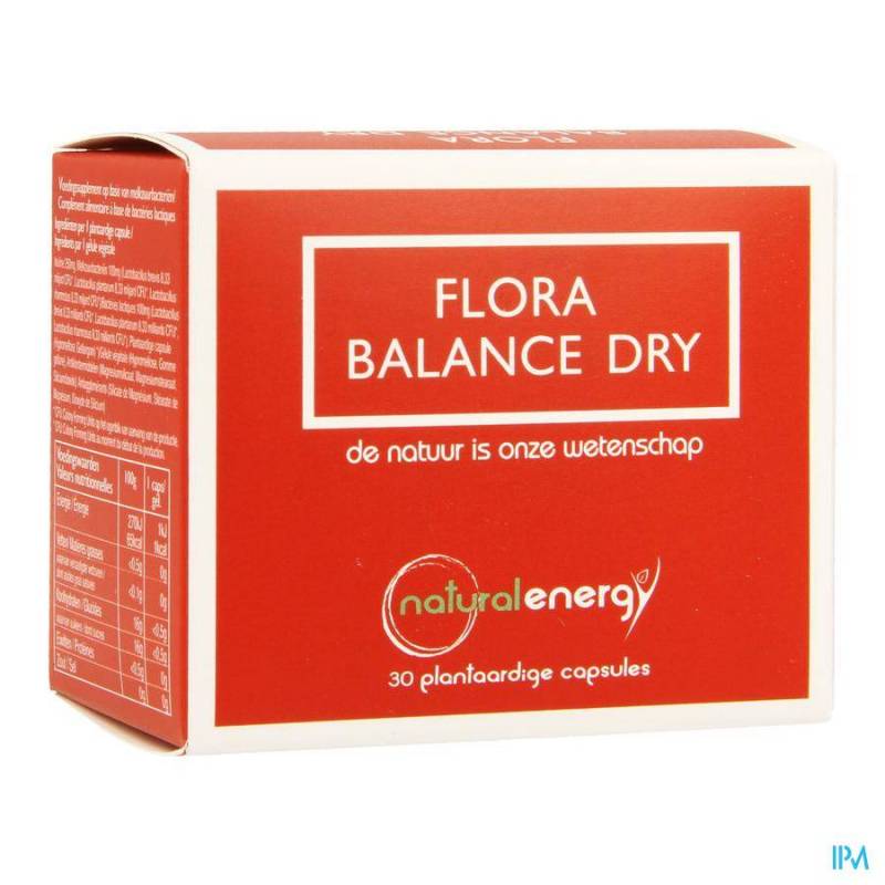 Natural Energy Flora Balance Dry V-caps 30