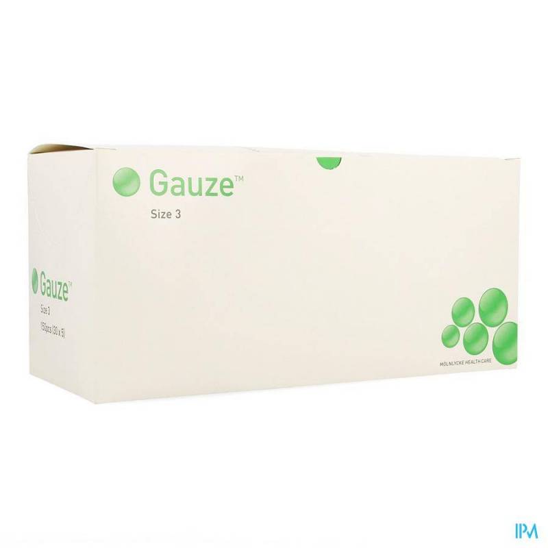 TAMPON ROND GAZE N3 STER 30MM 30X5 150860