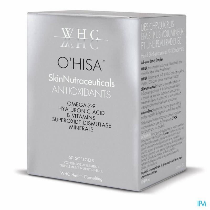 O'HISA SKINNUTRACEUTICALS A/OXIDANTS SOFTGEL 60