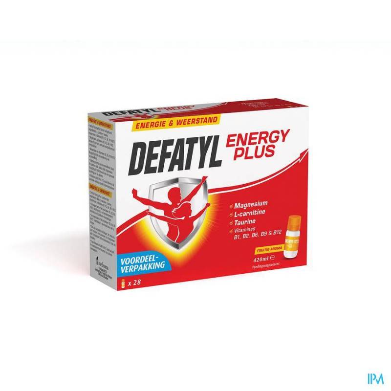 Defatyl Energy Plus 28 Flesjes