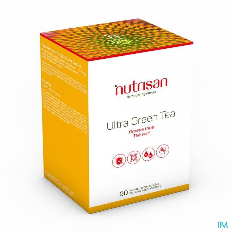 Ultra Green Tea Nf Vegetarian Capsules  90 Nutrisan
