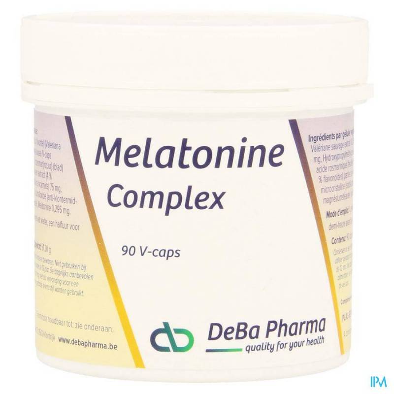 MELATONINE COMPLEX Vegetarian Capsules  90 DEBA