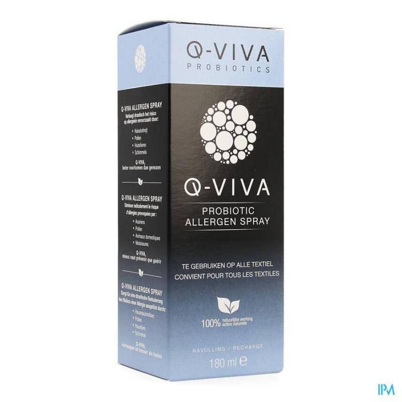 Q-VIVA Probiotic Allergen Navulling Spray 180ml