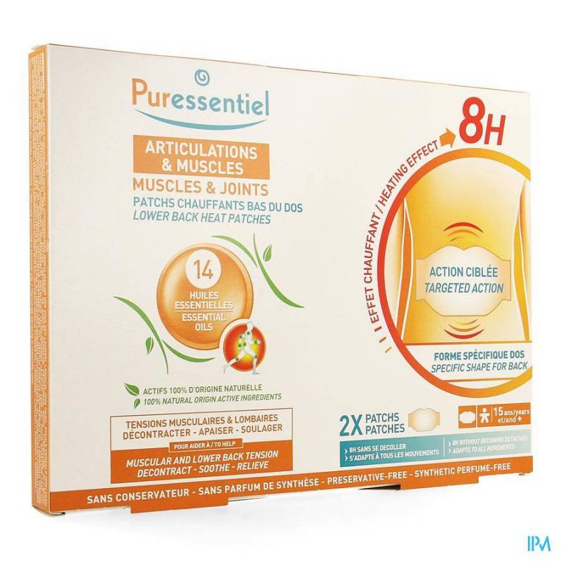PURESSENTIEL ARTICULATION MUSCL.PATCH CHAUFF.LOMB2