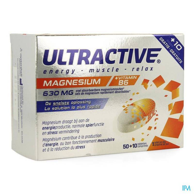 Ultractive Magnesium 60 Tabletten