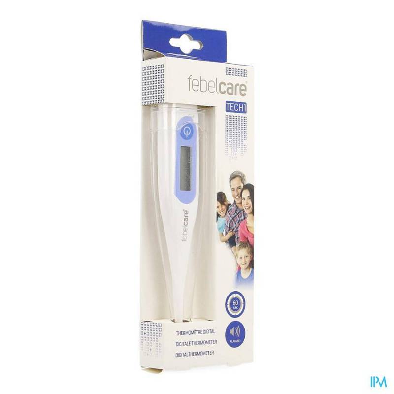 FEBELCARE TECH1 DIG THERMOMETER 1 ST