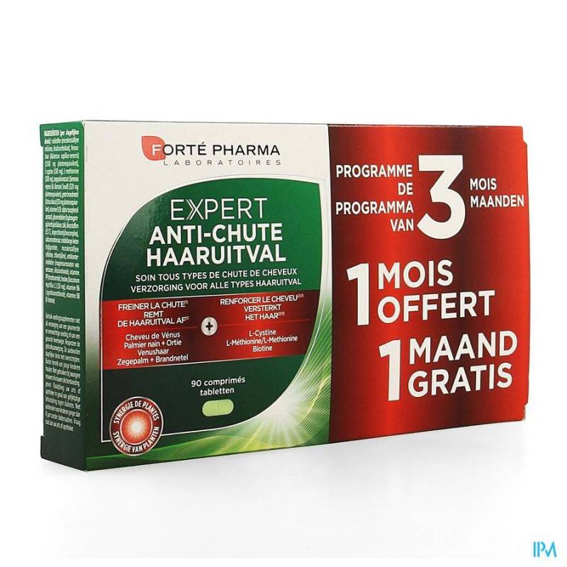 Forté Pharma Expert Haaruitval 3x30 Tabletten PROMO 2+1 Maand Gratis