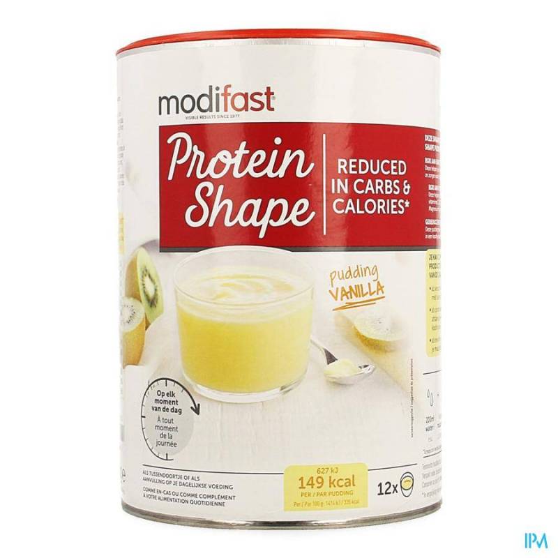 MODIFAST PROTEIN SHAPE PUDDING VANILLE 540G