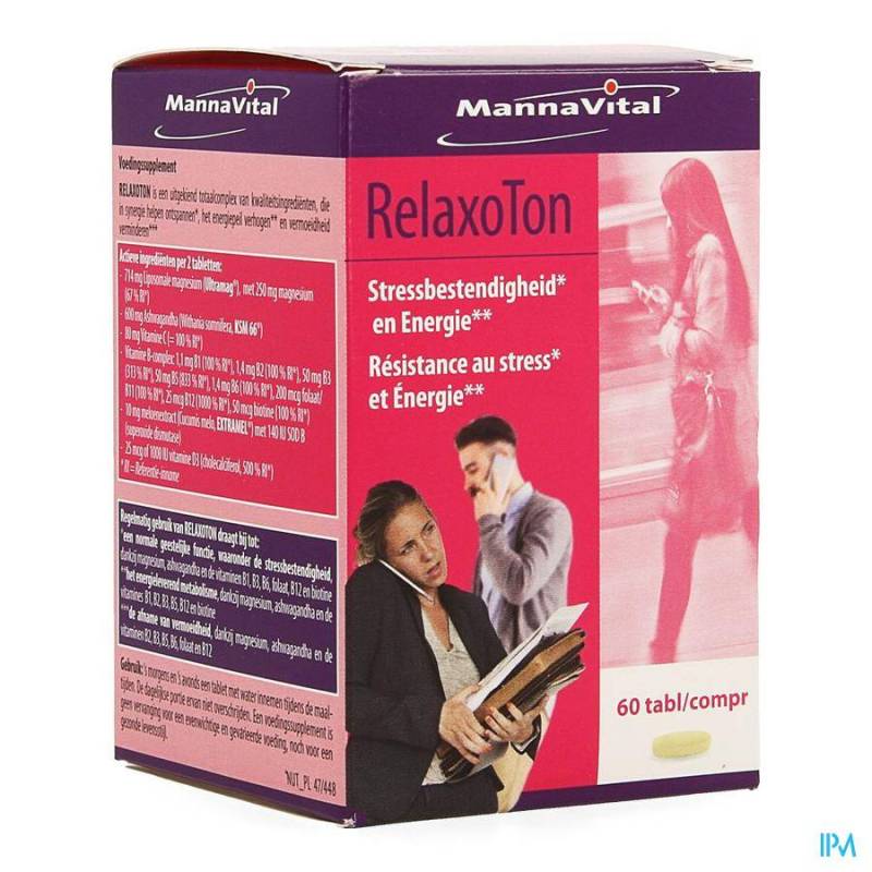 MANNAVITAL RELAXOTON COMP 60