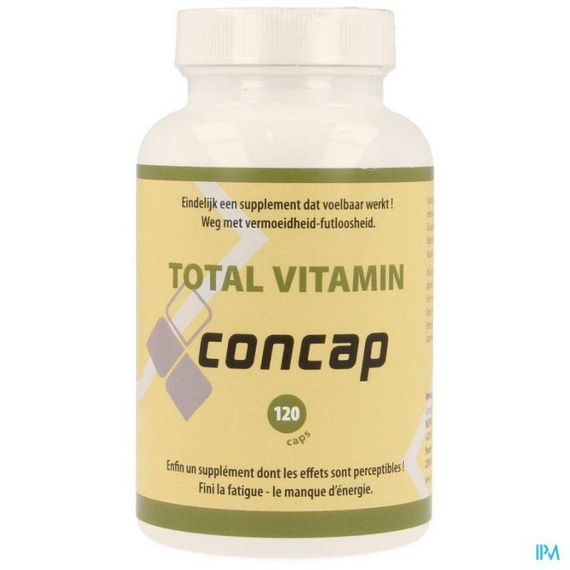 CONCAP TOTAL VITAMIN CAPS 120