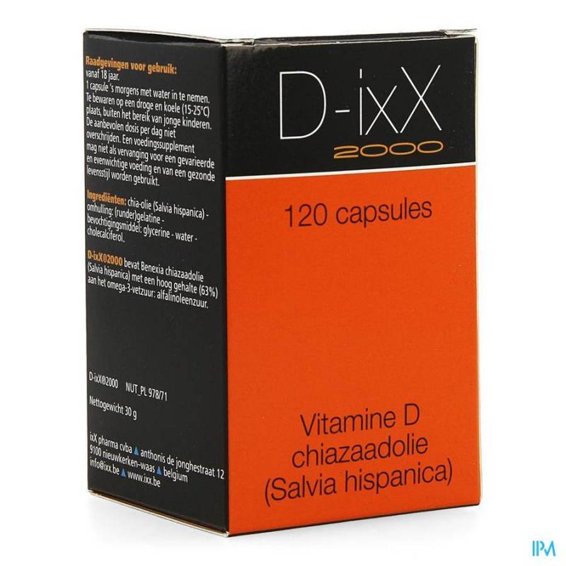 D-ixX 2000 120 Capsules