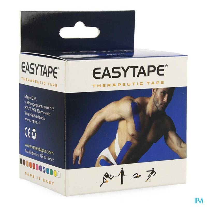 EASYTAPE KINESIOLOGY TAPE BLEU FONCE