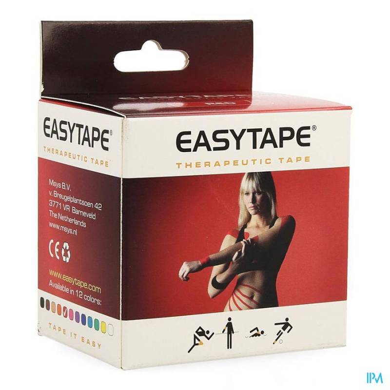 EASYTAPE KINESIOLOGY TAPE ROUGE