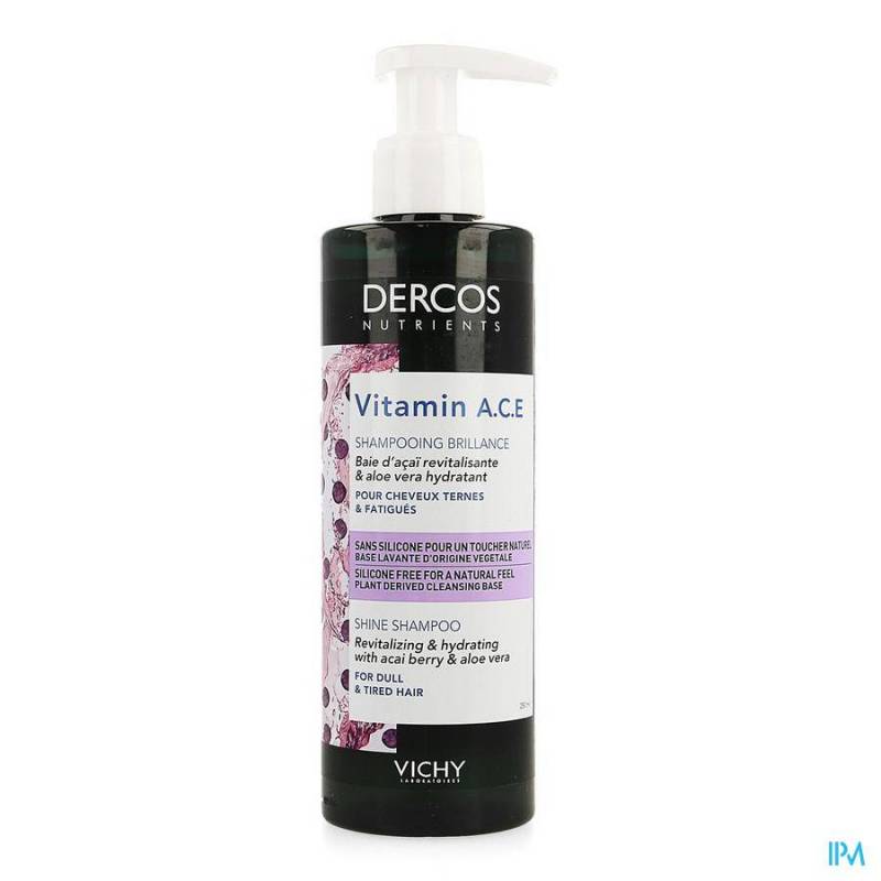 Vichy Dercos Nutrients Vitamine A.C.E. Shampoo 250ml