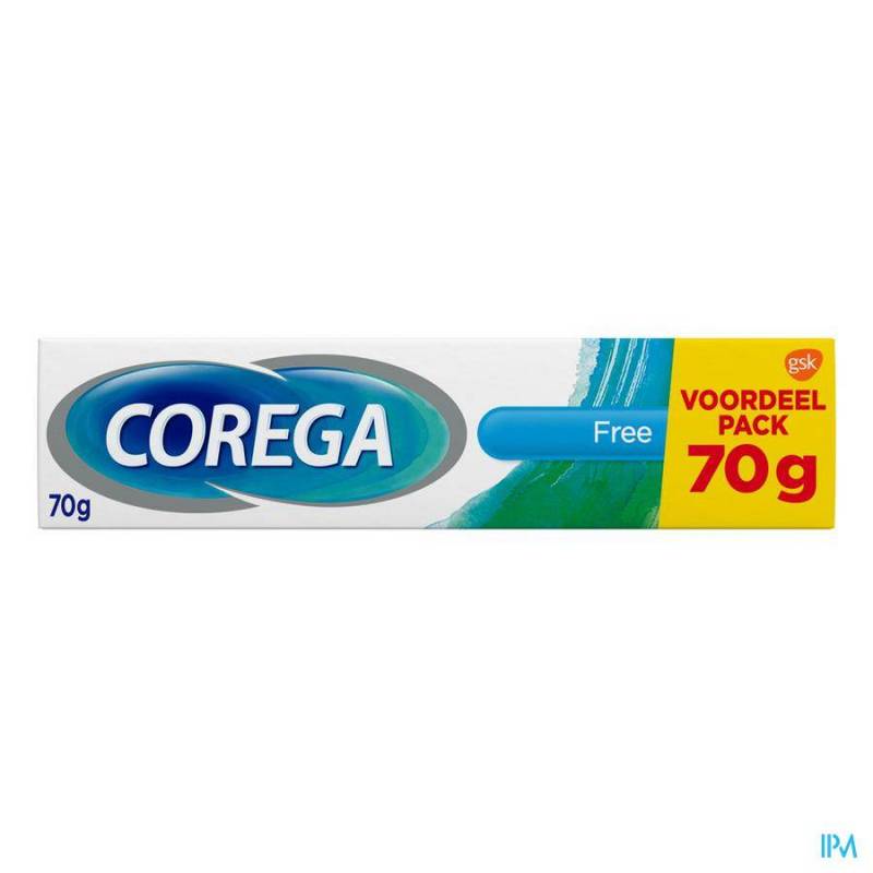 Corega Free Kleefcrème Voordeelpack 70g