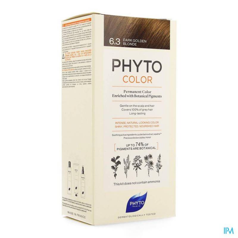 PHYTOCOLOR 6.3 BLOND FONCE DORE