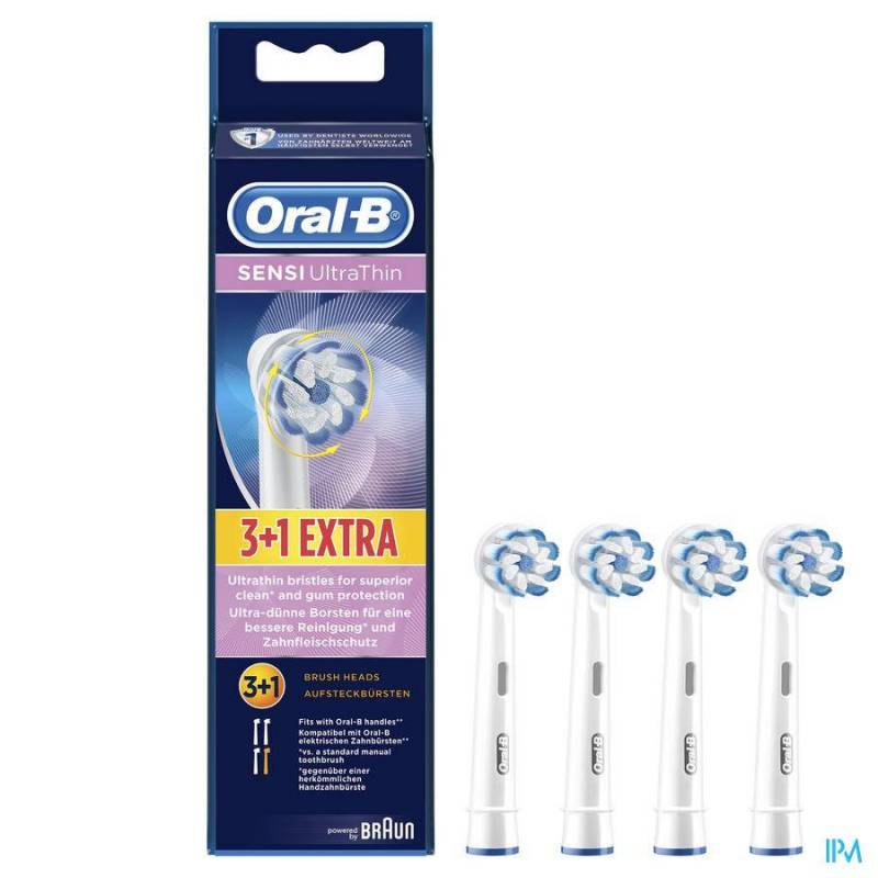 ORAL-B REFILL EB60 SENSITIVE 3+1 CT