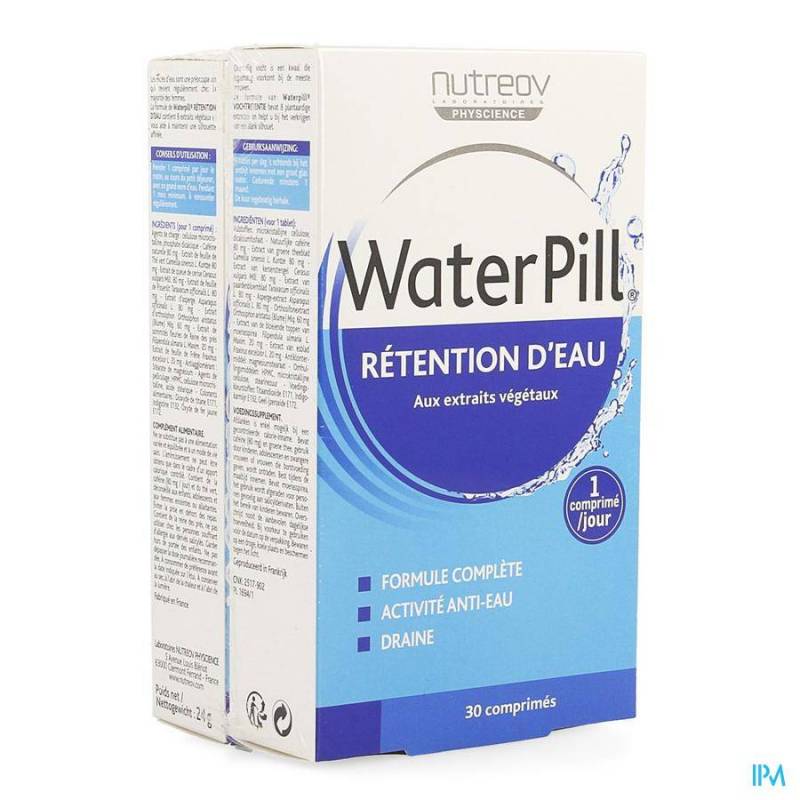 WATERPILL VOCHTRETENTIE DUO COMP 2 X 30 BLISTER