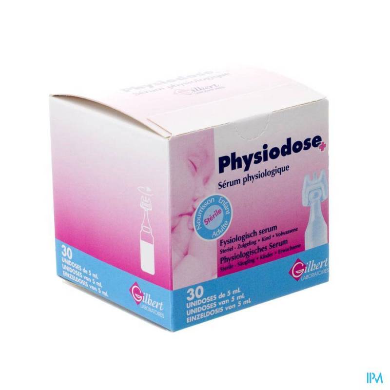 PHYSIODOSE SERUM PHYSIO UD STER 30X5ML