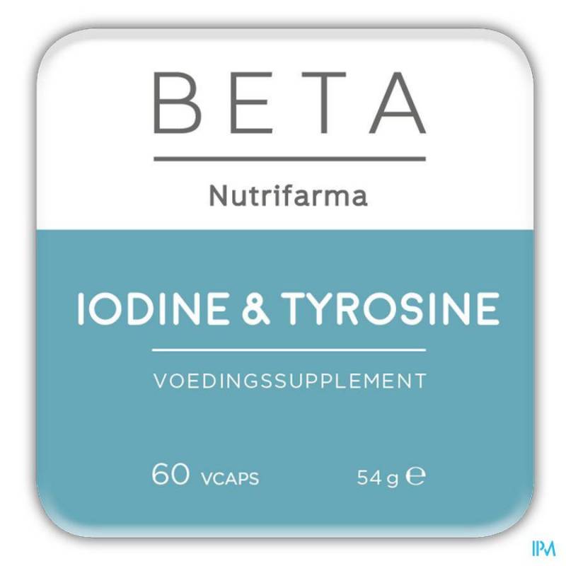 BETA IODINE & TYROSINE V-CAPS 60