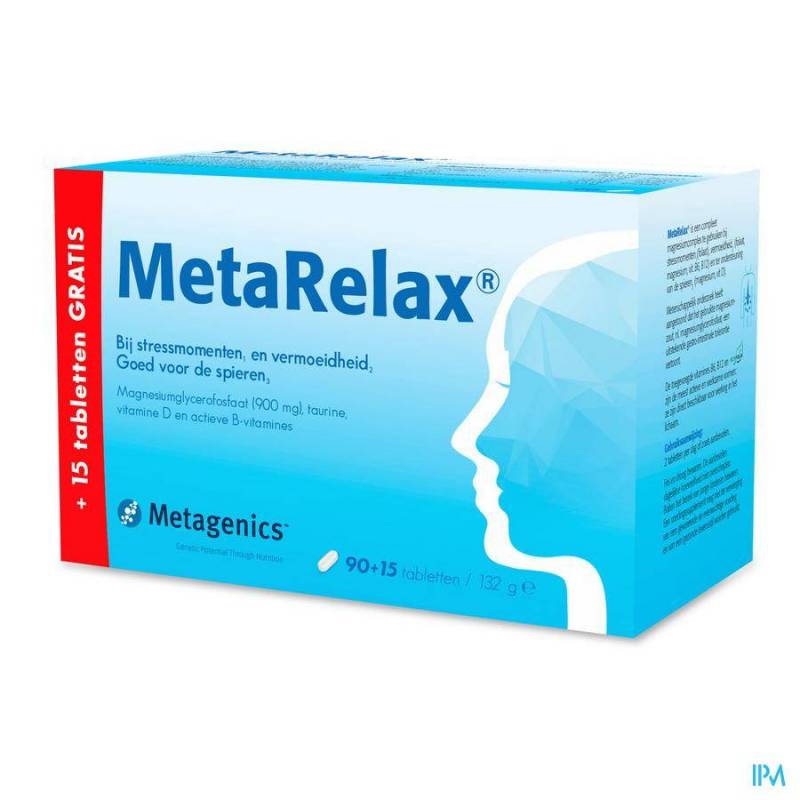 Metarelax 90+15 tabletten | Promo