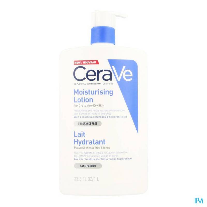 CERAVE LAIT HYDRATANT POMPE FL 1L